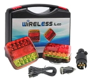 JUEGO DE FAROS LED INALAMBRICOS POSICION/STOP/GIRO 12V/24V RANGO DE 30MTS